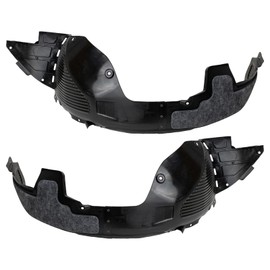 TRQ TRQ Front Inner Fender Liner Set Compatible with 2017-2018 Kia Forte KI1248153 KI1249153