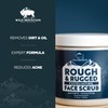 Exfoliante facial Wild Mountain para hombres con microdermoabrasión y control