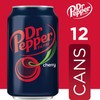 Dr. Pepper Cherry Flavored Soda Beverage Soft Drink - 3