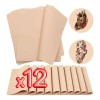 Set 12 Pzs Piel Falsa Sintética Silicona Practica Tatuaje F