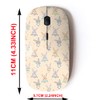 CJCBROES 2.4G Wireless Mouse with Cute Pattern Design for All