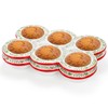 Hiceeden 2 Pack Ceramic Muffin Pans, 6 Cup Non-Stick Muffin