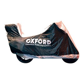 Oxford CV117 Aquatex Outdoor Motorcycle cover with Topbox, Size: L, Silver