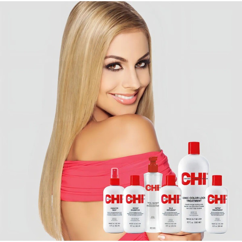 Chi Infra Shampoo Terapia Humectante Para El Cabello 355 Ml
