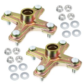 M MATI Rear Left&Right Wheel Hub Kit for Yamaha Banshee 350 Warrior 350 Raptor 700 660 350 250 YFZ450 YFZ450X 1PE-F53K0-00-00 1PE-F5383-00-00