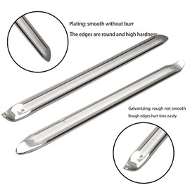 Yhuasia Tyre Changer 6 Pieces Motorcycle Tool with Wheel Rim Protectors, Mounting Iron, Tyre Mounting Aid, Rim Protector Tyre Assembly, Tyre Lever for Motorcycle Car Tyre Change