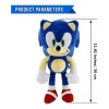 Peluches Sonic 30cm Alto Cumpleaños Navidad Regalo+2 Ballons
