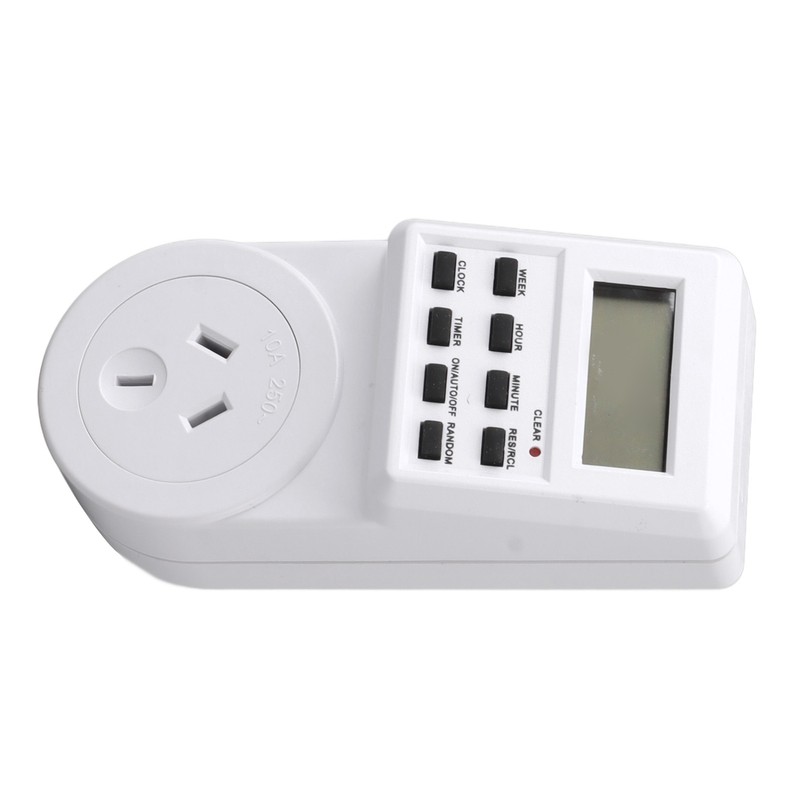 Indoor Mini Outlet Timer Digital Countdown Timer Outlet Indoor Timed