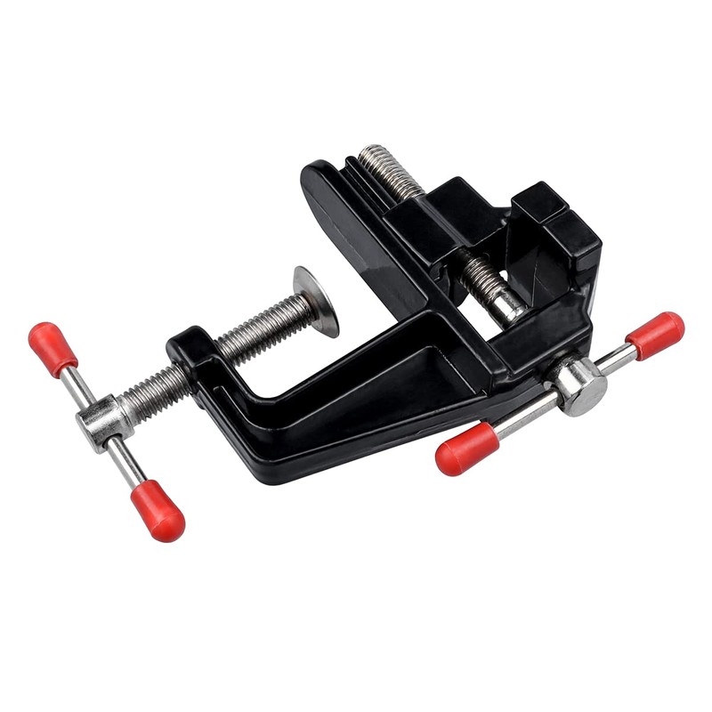 Mini Bench Vise, Bestgle Universal Vise Clamp 35mm Protable Work