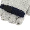 1Pair USB Heated Gloves Adjustable Temperature Electric Heated Gloves for