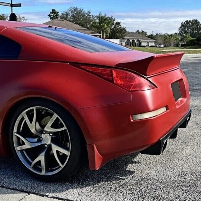 Kojem Trunk Spoiler Compatible with 2003-2008 Nissan 350Z Rear Deck