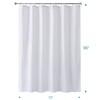 Amazer Extra Long Shower Curtain Liner Washable, 72 x 96