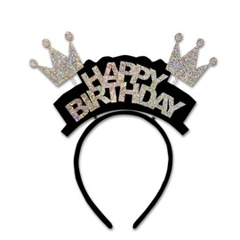 ujktvba Birthday Girl Headband Birthday Crown Kawaii Birthday Gifts for Women Party Favors Costume Accessories for Women