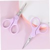 TOVINANNA Mini Eyebrow Scissors Durable Stainless Steel for Eyelash and