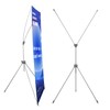 Adjustable X Banner Stand ,Size from 23x63 to 32x78 inches,