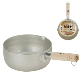 Takehara/Wagokoro IH Yukihira pot/wood handle/single handle, HB-218 (18CM) / 타케하라/와고코로 I.H 유키히라 냄비/우드손잡이/편수, HB-218(18CM)