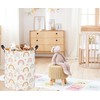 TIBAOLOVER Rainbow Kids Laundry Basket Baby Hamper Rainbow Toy Storage