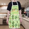 FUSTMW Gardener Apron for Women Men Gardening Apron with Pocket