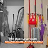 reliahom 2 Pack Broom Holder Wall Mount Mop and Broom