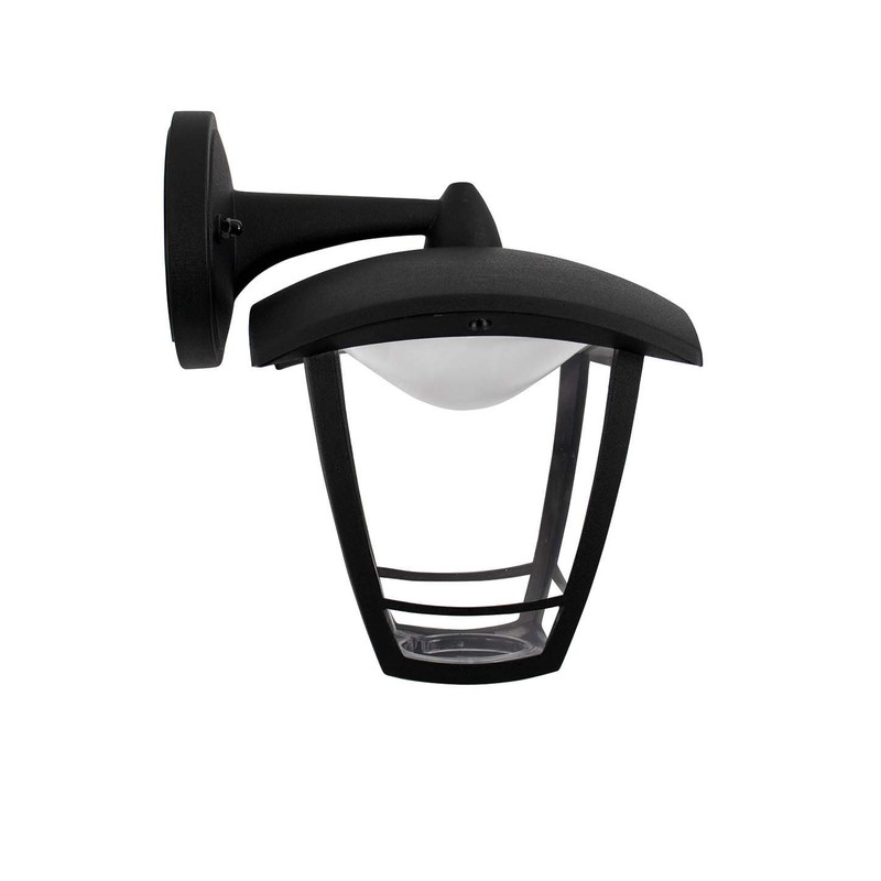 Luceco LEXCL4T6B4-01 LED Top Arm Four Panel Coach Lantern, IP44