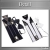 BUZZxSELECTION LBT017 Men's Suspenders Y-Shaped Rubber Casual Formal Bow Tie