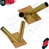 KOTARBAU® Flag Holder 2-Way Screwing Flag Pole Holder Flag Holder