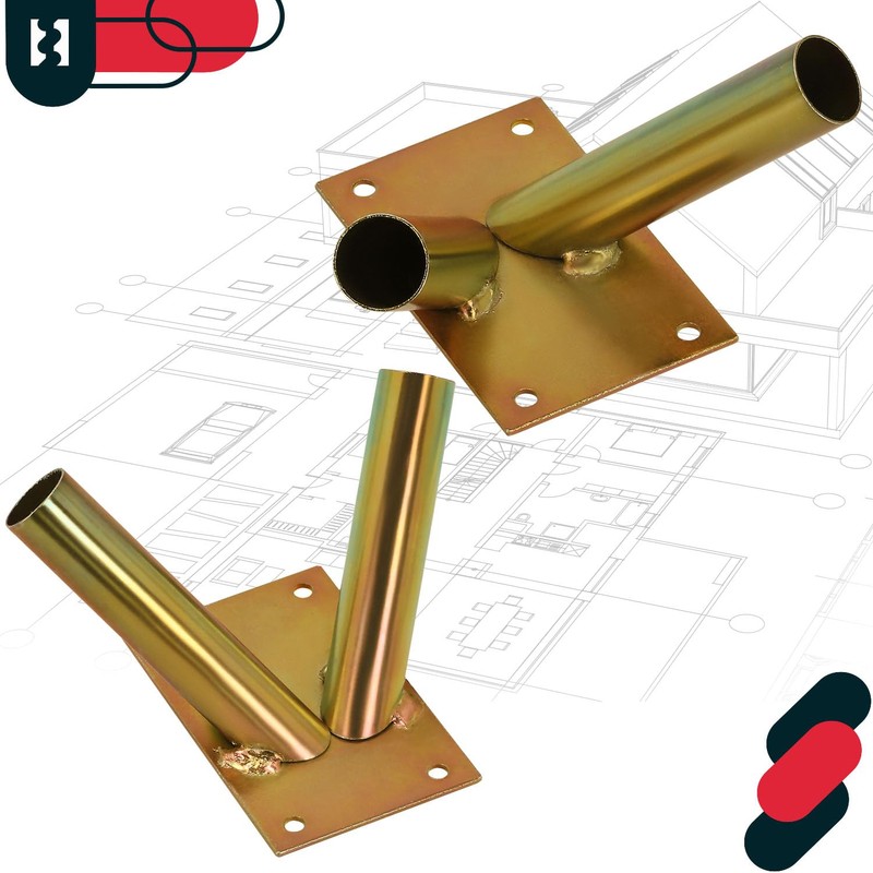 KOTARBAU® Flag Holder 2-Way Screwing Flag Pole Holder Flag Holder