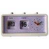 Haptufer Mechanical Alarm Clock Novelty Flip Clock Desktop Digital Clock