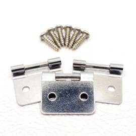 CV Keyboards Wurlitzer 200 Series Electric Piano Replacement Hinges w/ Screws - Single