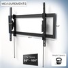 VIVO Low Profile Tilting TV Wall Mount for 55 to
