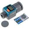 ChiliTec Digital Water Meter Flow Meter with Connection Adapter for