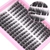 Lash Clusters Fluffy Eyelash Clusters Eyelash Extensions 168pcs DIY Individual