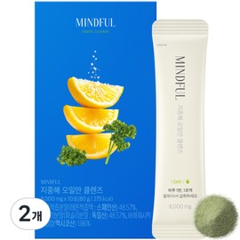 Foodology Mindful Mediterranean Oil Only Cleanse, 10 servings, 2 pcs / 푸드올로지 마인드풀 지중해 오일만 클렌즈, 10회분, 2개