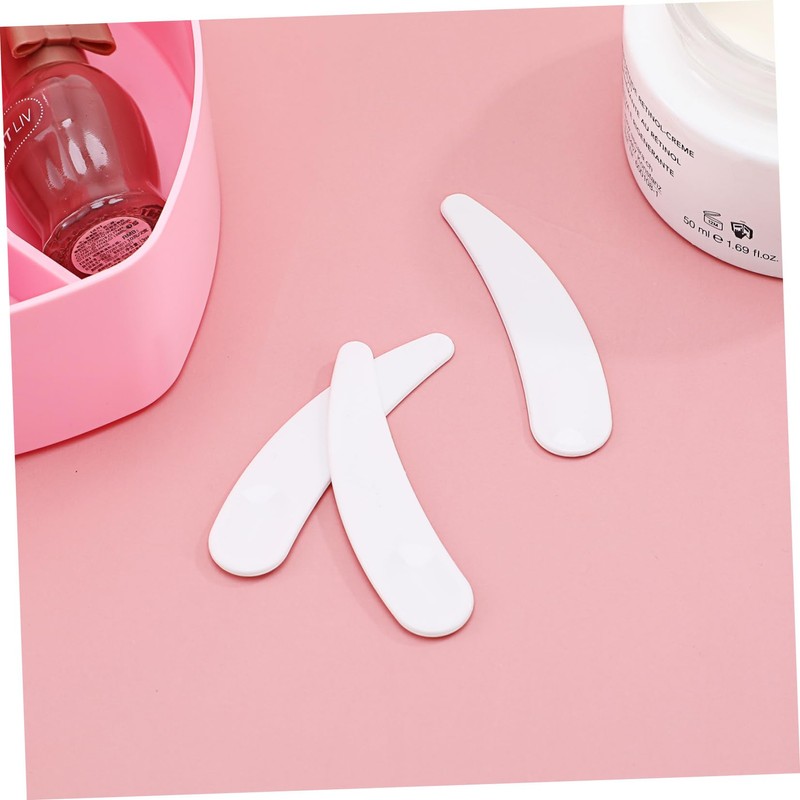 Frcolor Disposable Spatulas Set of 50 Spatulas Makeup Cream Spoons