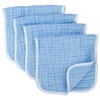 Synrroe Muslin Burp Cloths Large 20 by 10 Inches 100%