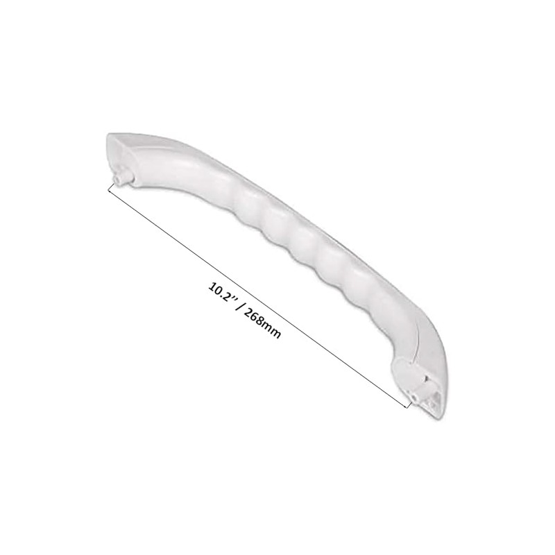 WYZBEN Replacement Part New WB15X335 White Microwave Door Pulling Handle
