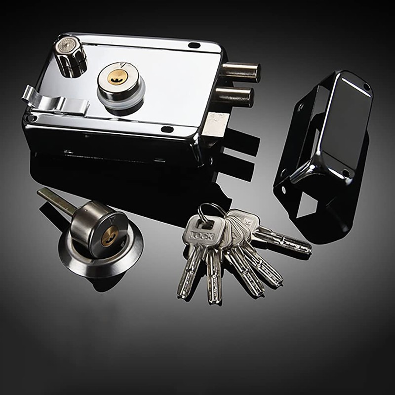 Night Latch Complete with 5 Keys, Elegant Nightlatch, External Door