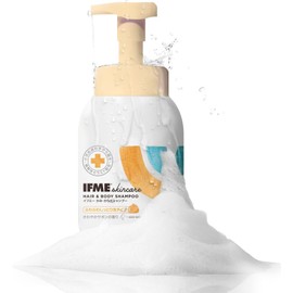 Children's Shampoo, Whole Body, Foam Type, IFME Skin Care, Body Soap, Foam, Moisturizing, Baby Soap, Baby, Newborn, Kids, Additive-Free (Bottle, 13.5 fl oz (400 ml)
