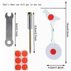 Wingswinmax Small Spinner Air Gun Target Red Bird Visible Target