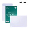Evour, A4 / C4 Self Seal White Pocket Envelopes, Letter