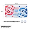 SPORTSSTUFF Patriot Pong | Floating Inflatable Pong Board with an