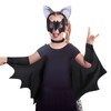 WILLBOND Kids Bat Vampire Costume Accessories Halloween Bat Costume for