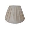 Enya 14" Cream Box Pleated Lampshade