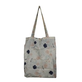 RADLEY London Womens Foldaway Shopper Shopping Shoulder Tote Bag Painterly Floral in Chalk Cream