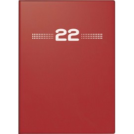 rido/idé 7013202032 Pocket Calendar Perfect/Technik I, 2 Pages = 1 Week, 100 x 140 mm, Plastic Cover Pink, Calendar 2022