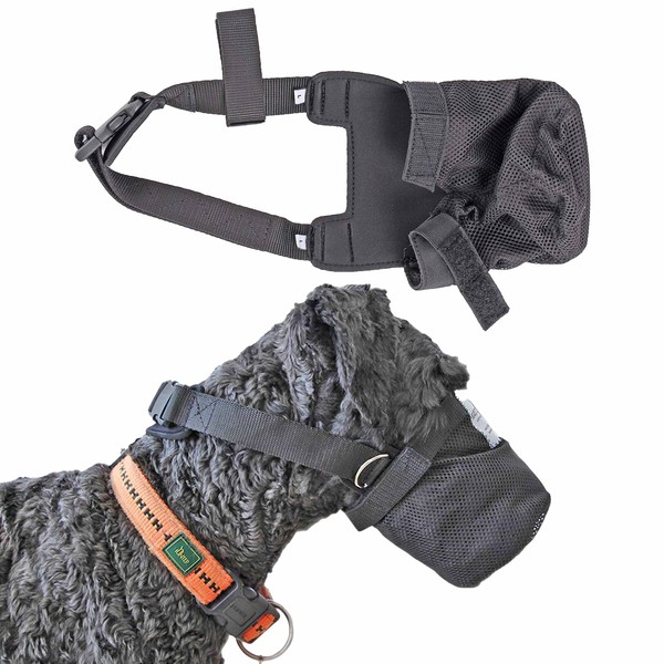Dog Muzzle for Protection Against Poison Bait, Licking, Wounds, After