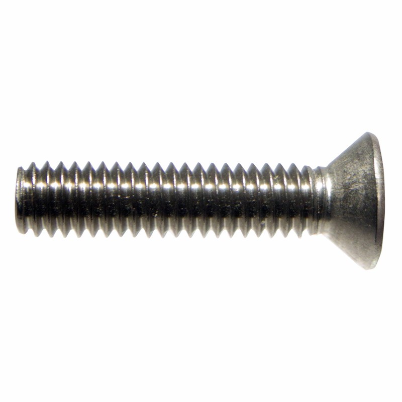 10-32 x 1" Flat Head Machine Screws, Phillips Drive, Stainless