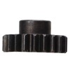 20T 22mm Diameter RC Motor Gear Steel Rust Protection Black