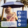 UV-Blocker Sun Umbrella UV Protection Compact - Auto Open/Close -