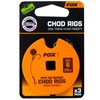 Fox edges micro barbed chod rigs for fishing, Stiff Chod